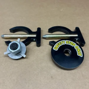 Retro safety kit for dirt track tire prep