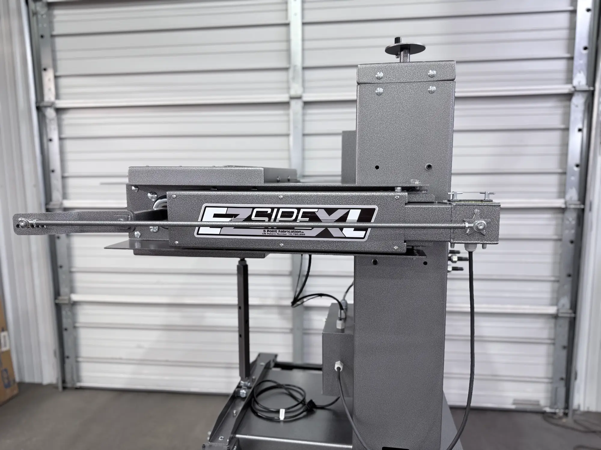 EZ sipe and grooving machine with stand for dirt tires