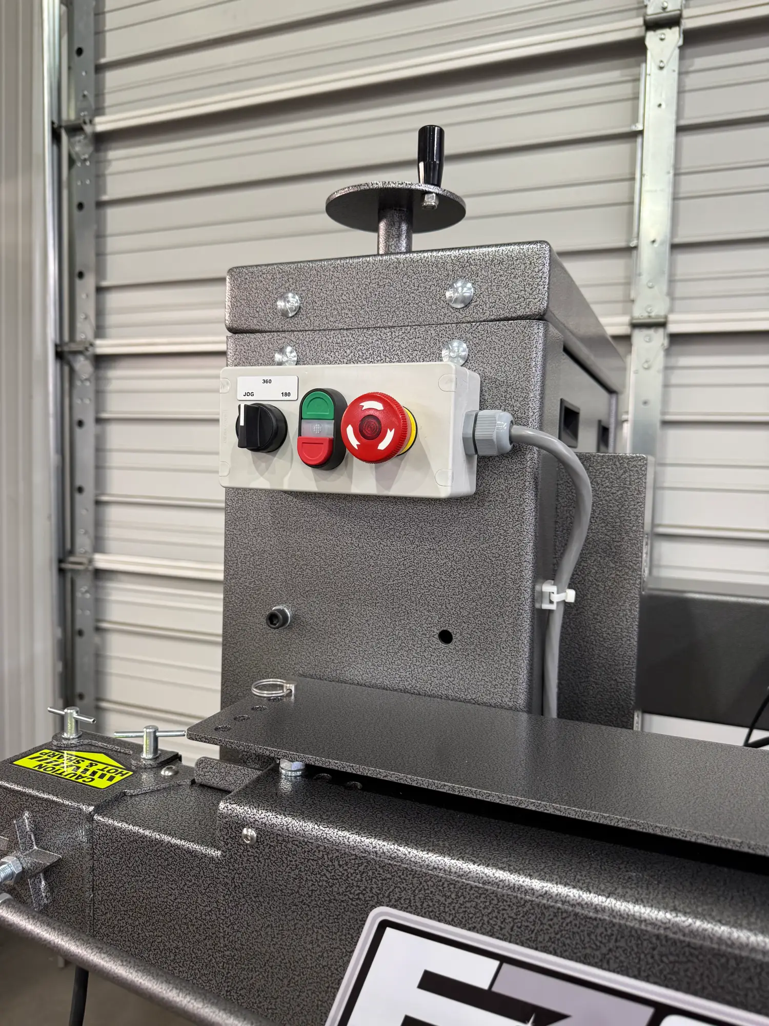 Automated EZ sipe and grooving machine with stand